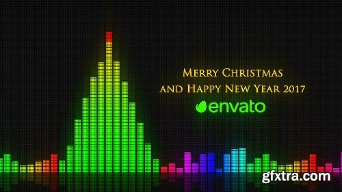 Videohive Audio Meter Christmas Wishes 19031292