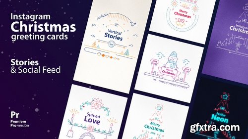 Videohive Instagram Christmas Stories 22867784