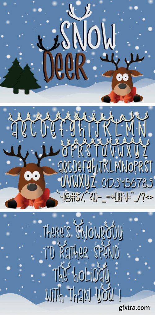 Snow Deer Font