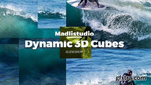 Videohive Dynamic 3D Cubes Slideshow 22466423