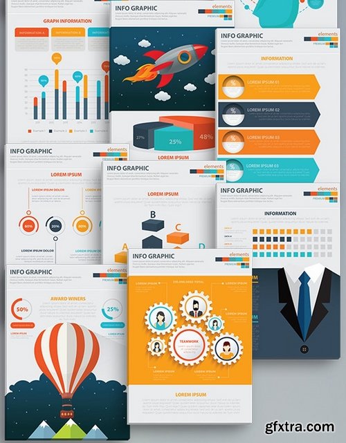 Start Up & New Business infographic 17 Pages