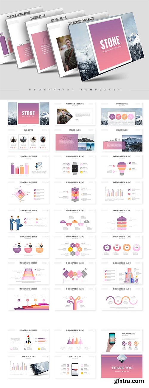 Stone - Powerpoint, Keynote and Google Sliders