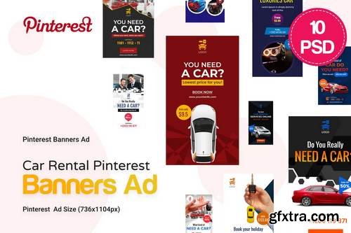 Car Rental Pinterest Ad