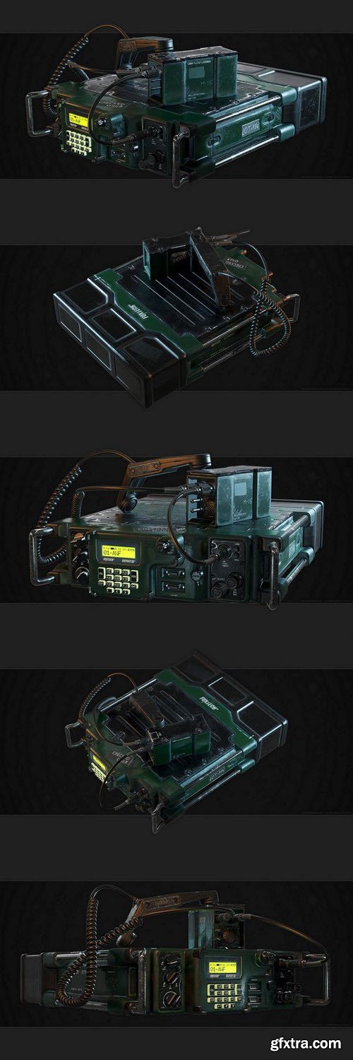 Military Radio – 3D Model