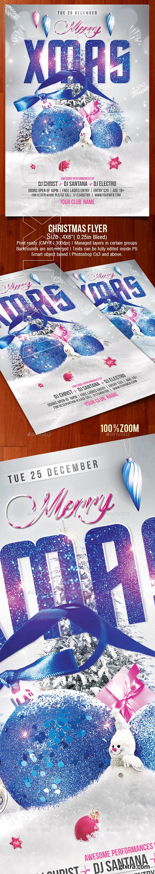 GraphicRiver - Christmas Flyer 22830318