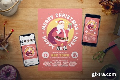 Christmas Flyer Set