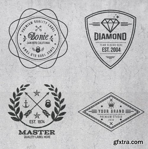 Vintage Logos and Badges Design