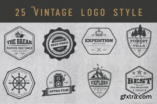 Vintage Logos and Badges Design