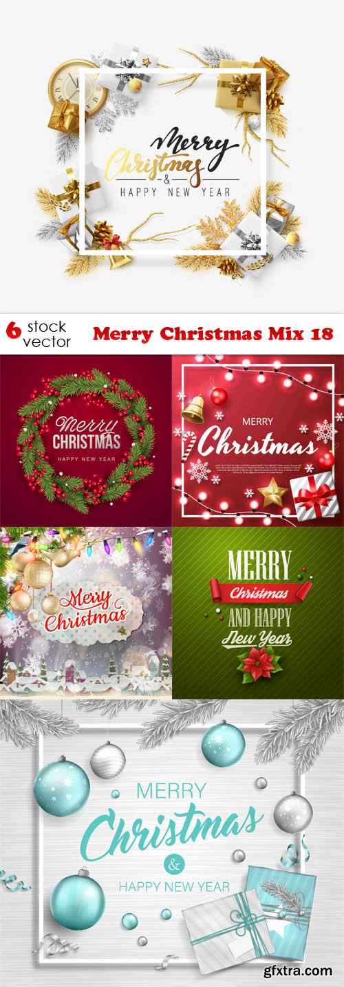 Vectors - Merry Christmas Mix 18