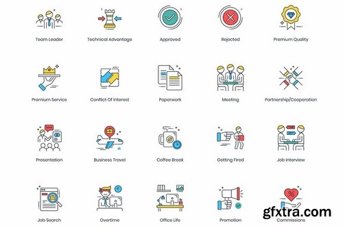 85 Modern Business Icons