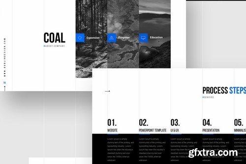 GRIDS - Powerpoint and Google Slides Templates