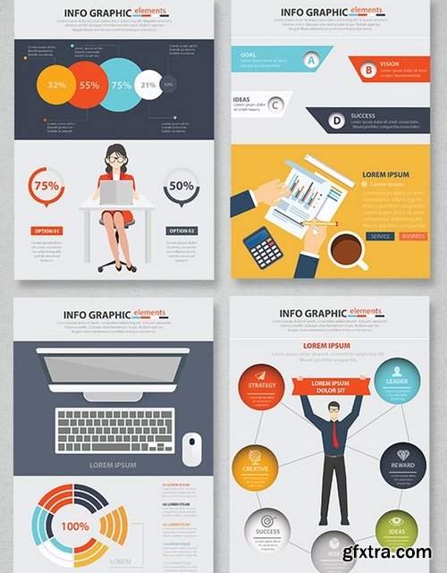 Business Infographic Design 17 Pages