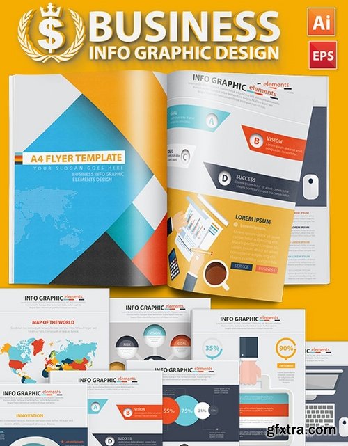 Business Infographic Design 17 Pages