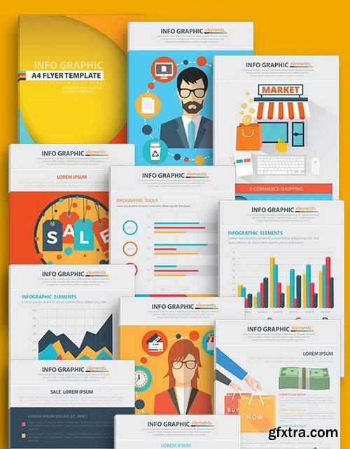 Marketing Infographics 19 Pages Design