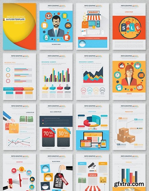 Marketing Infographics 19 Pages Design