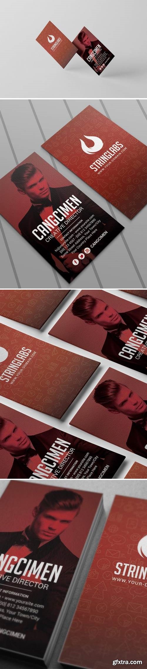 The Red - Business Card Template