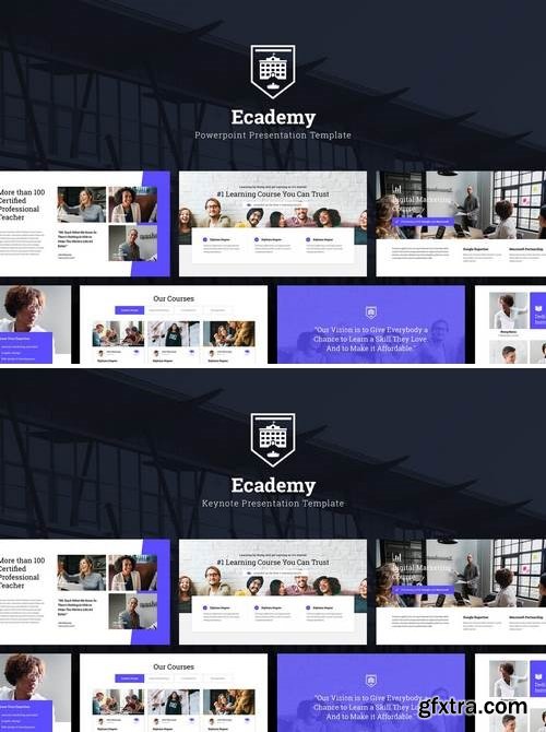 Ecademy - Keynote and Powerpoint Template