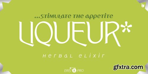 Eris Pro Font Family - 18 Fonts