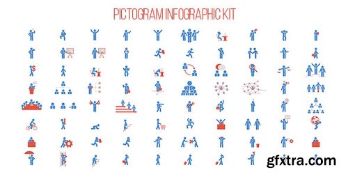 Videohive Pictogram Infographic Kit 11745802