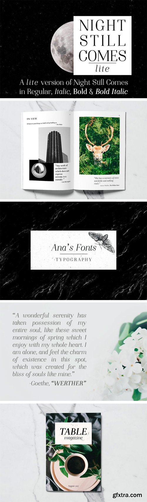 Night Still Comes Font Family