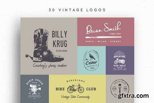 30 Vintage Logos