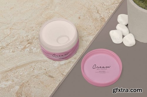 Cosmetic Jar Mockups