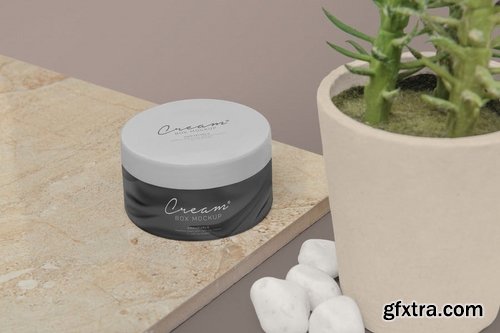 Cosmetic Jar Mockups