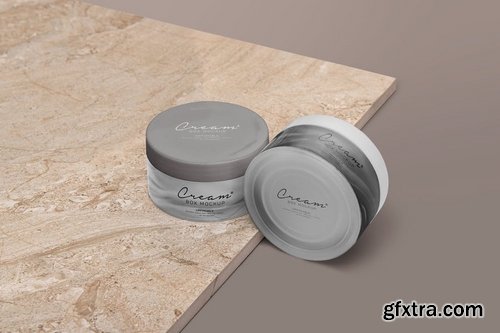 Cosmetic Jar Mockups