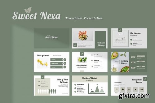 Sweet Nexa Powerpoint and Keynote Presentation