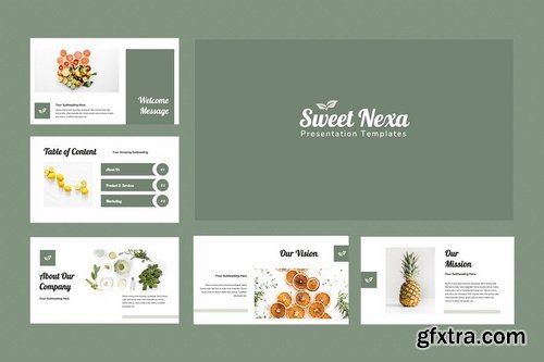 Sweet Nexa Powerpoint and Keynote Presentation