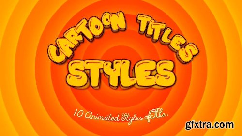 Videohive Cartoon Titles Styles 22584347