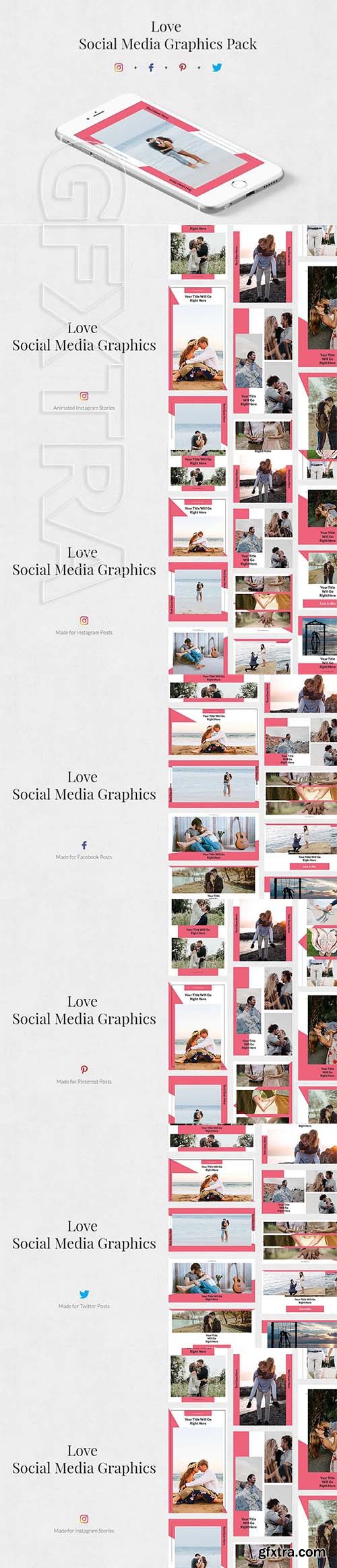 CreativeMarket - Love Pack 3171304