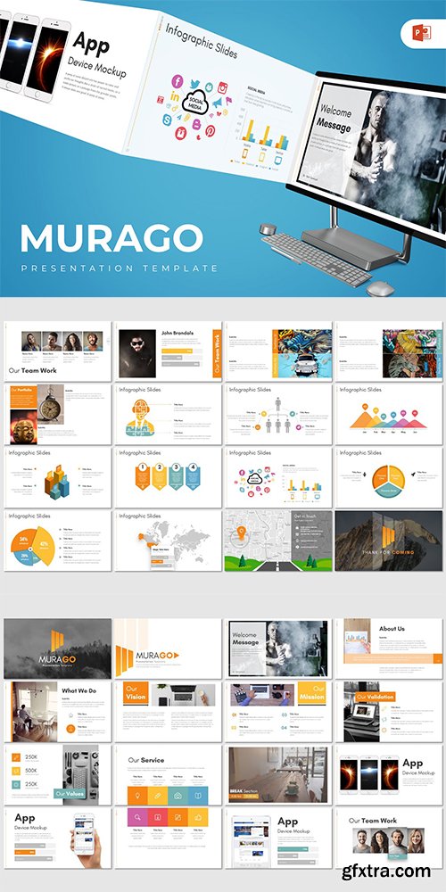 Murago - Powepoint, Keynote and Google Sliders