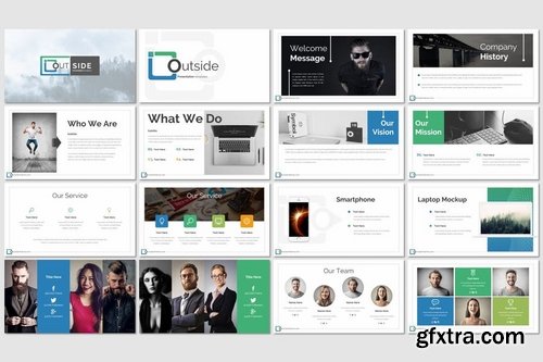 Outside - Powerpoint Template by inspirasign on Envato Elements