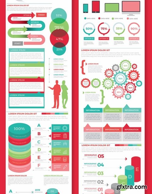 Infographics Elements Template Design