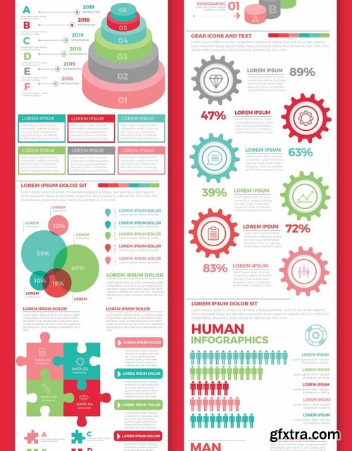 Infographics Elements Template Design