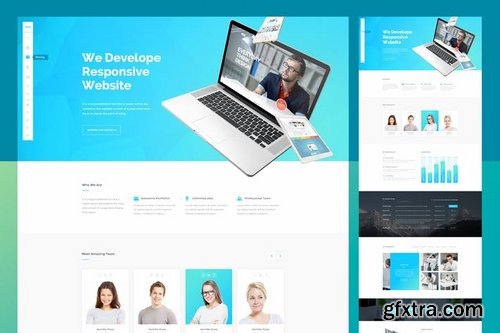 Boo Studio - Web Studio PSD Template