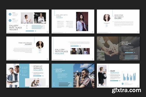 Strudel\'s Powerpoint Keynote and Google Slide Templates