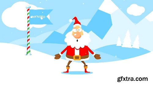 Videohive Christmas Logo Opener 1 - Snowball 9748880