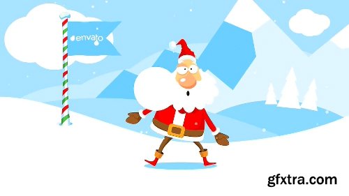 Videohive Christmas Logo Opener 1 - Snowball 9748880