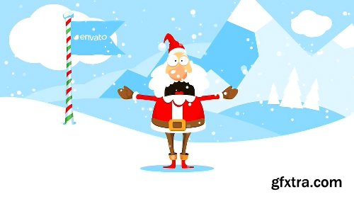 Videohive Christmas Logo Opener 1 - Snowball 9748880