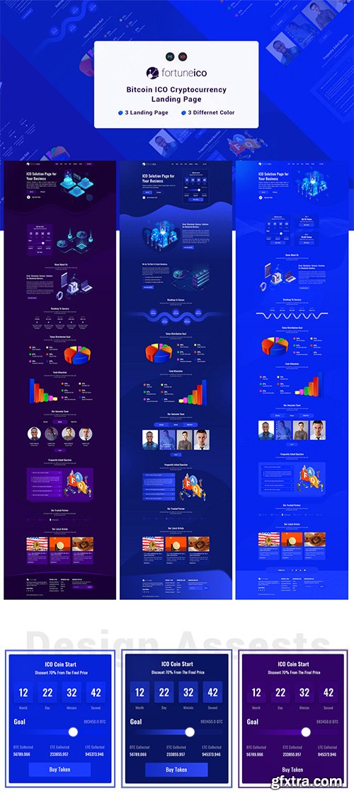 Fortune ICO Landing Page