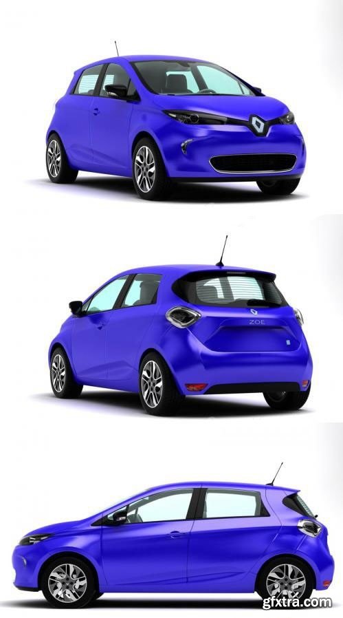 Renault ZOE 3D Model