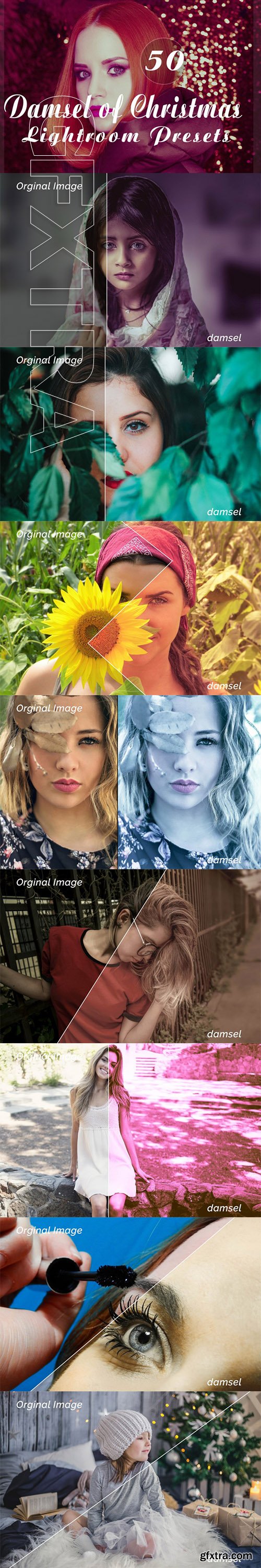 Damsel of Christmas Lightroom Presets