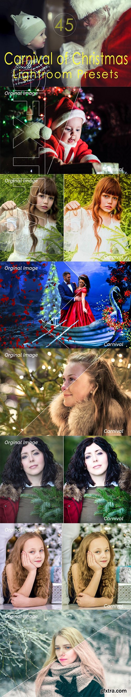 Carnival of Christmas Lightroom Presets