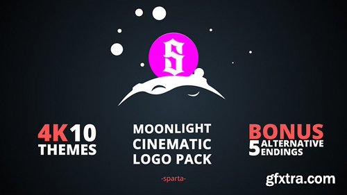 Videohive Moonlight Cinematic Logo Pack 11409524