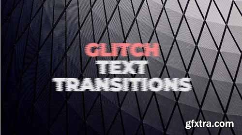 RGB Glitch Text Transitions - Premiere Pro Templates 143097