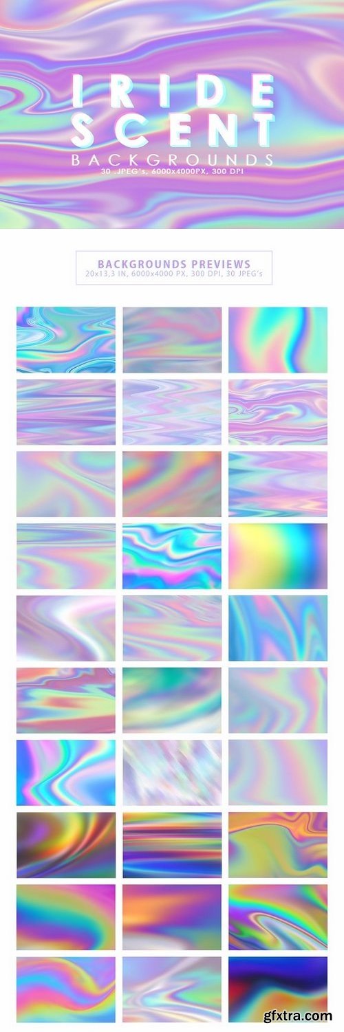 CM - Iridescent Abstract Backgrounds 2921972