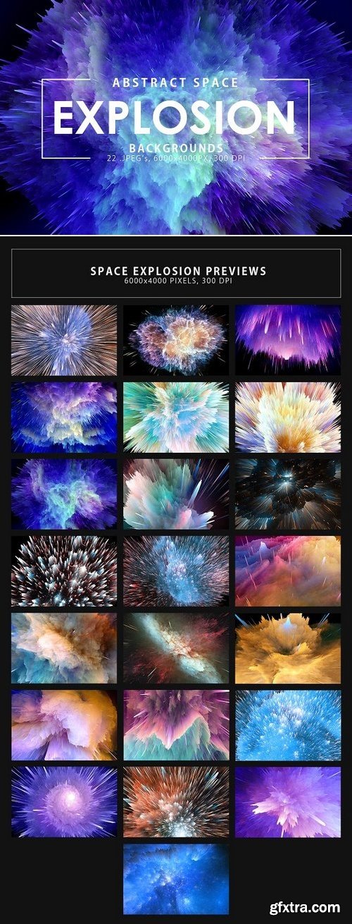 CM - Space Explosion Backgrounds 2295724