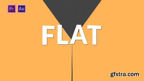 Videohive Flat Design Transitions Pack | Mogrt 22644859